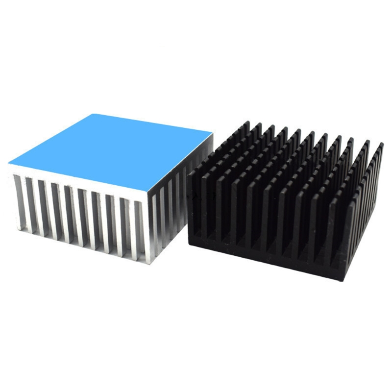 Raspberry Pi Water Cooling Kit - 4 個のヒートシンク 40x40x20mm アルミニウムヒートシンククーラー、ラズベリー冷却用