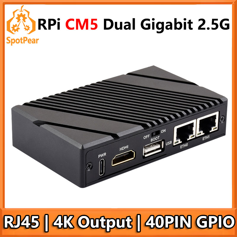 Raspberry Pi CM5 ギガビット2.5Gデュアル - Argon One V3 M.2 Nvme Case のレビューと価格