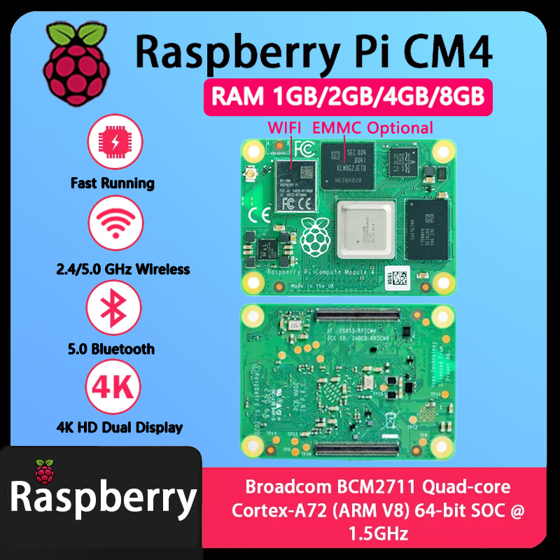 Raspberry Pi CM4 1GB/2GB/4GB/8 - Raspberry Pi Compute Module 4 8Gb 32Gb Emmc のレビューと価格