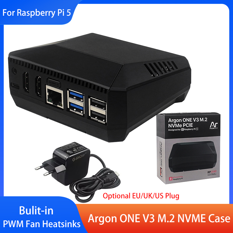 Argon ONE V3 M.2 NVME ケース アルミニ - Argon One V3 M.2 Nvme Case のレビューと価格