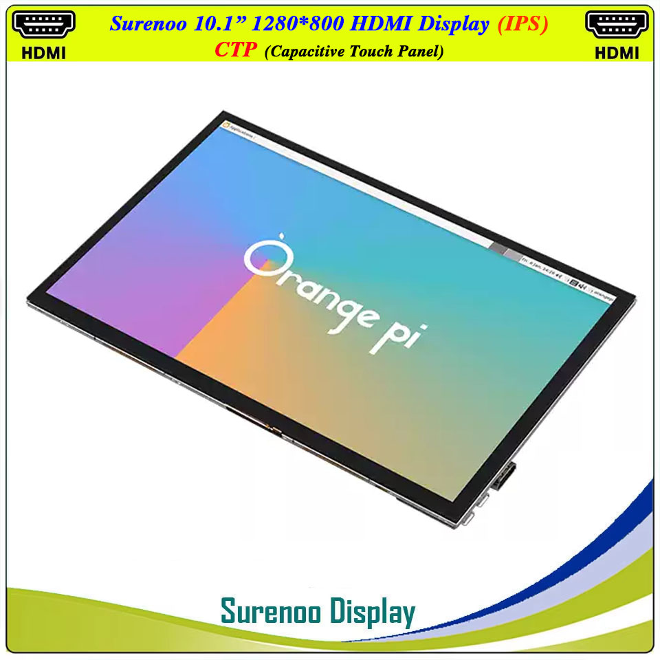 10.1インチ 1280*800 HDMI対応 LCDモジュ - Raspberry Pi 10.1 Inch Capacitive Touch Screen Ips のレビューと価格
